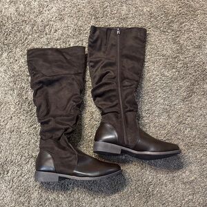 Women's Black Leather Boots